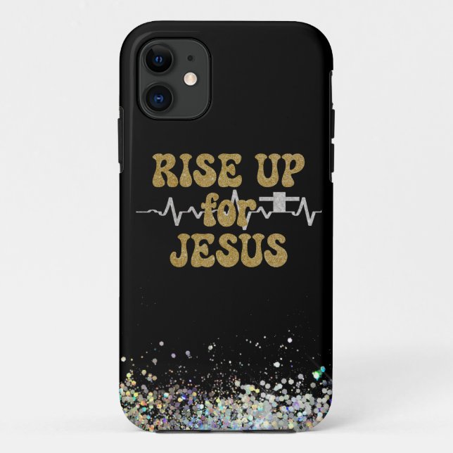 Coques Case-Mate iPhone Levez-vous pour Jésus chrétien (Dos)