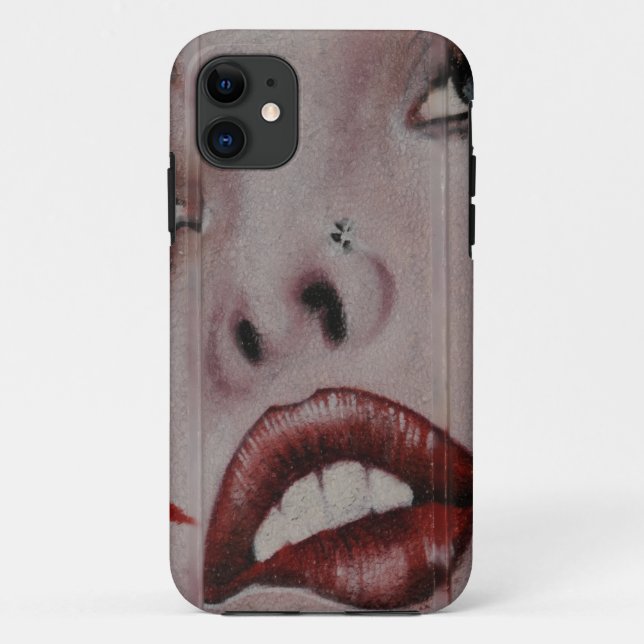 Coques Case-Mate iPhone Lèvres rouges (Dos)