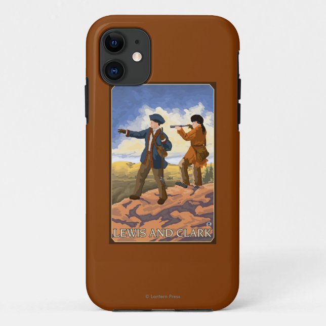 Coques Case-Mate iPhone Lewis et Clark Exploring (Dos)