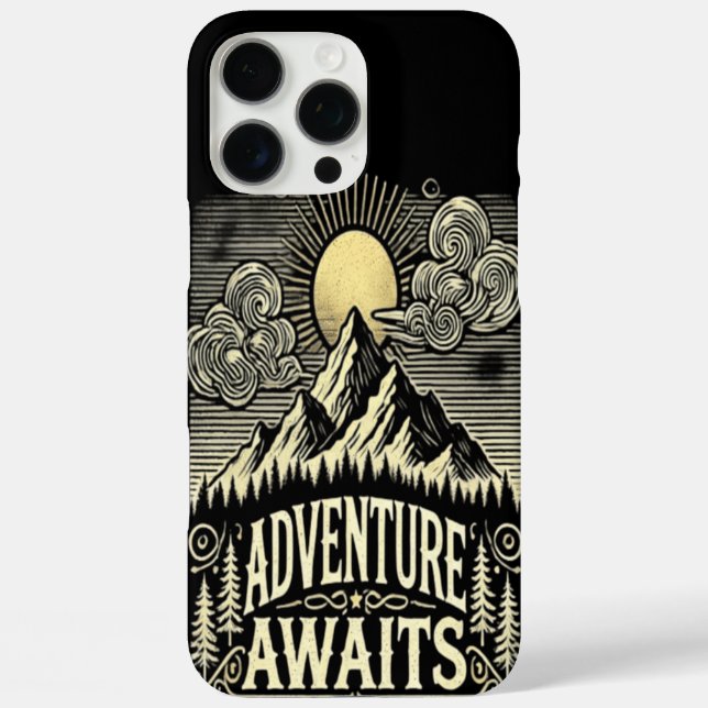 Coques Case-Mate iPhone L'exploration des montagnes attend dans ce design  (Verso)