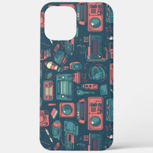 Case-Mate iPhone Case L'explosion du passé : la technologie des années 8