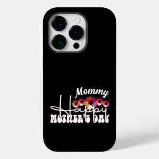 Coque Pour iPhone 14 Pro LGBTQ Bonne fête des mères, Drapeau lesbien tourne