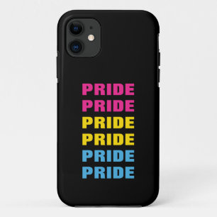 Case-Mate iPhone Case LGBTQ Pansexual Pride texte répété personnalisable