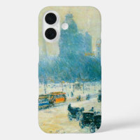 L'hiver à Union Square par Frederick Childe Hassam