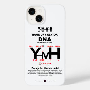 Coque Pour iPhone 14 Liaison chimique YHVH-DNA