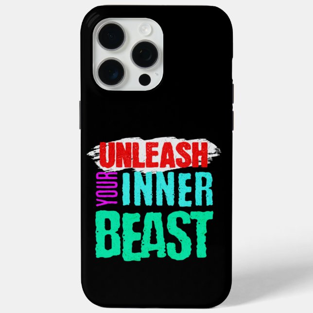 Coques Case-Mate iPhone "Libérez votre bête intérieure" (Verso)