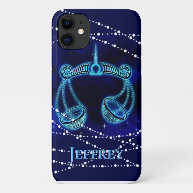 Coques Case-Mate iPhone Libra en bleu foncé II (Dos)