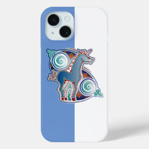 Coque Pour iPhone 15 Licorne celtique