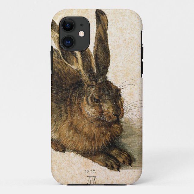 Coques Case-Mate iPhone Lièvres de jeunes d'Albrecht Durer (Dos)