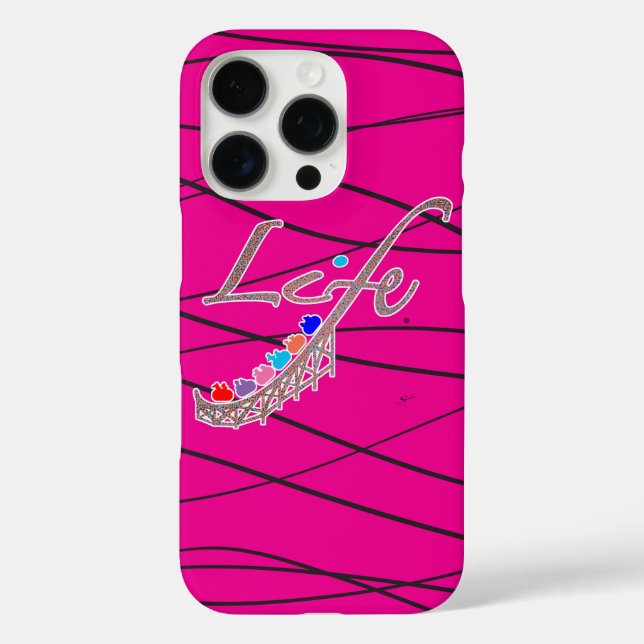 Coques Case-Mate iPhone Life is a Roller Coaster (Verso)