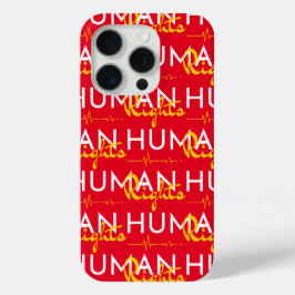 Coque iPhone 15 Pro Lifeline to Human Rights