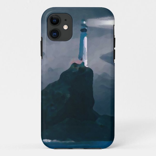 Coques Case-Mate iPhone Lighthouse blue iphone (Dos)