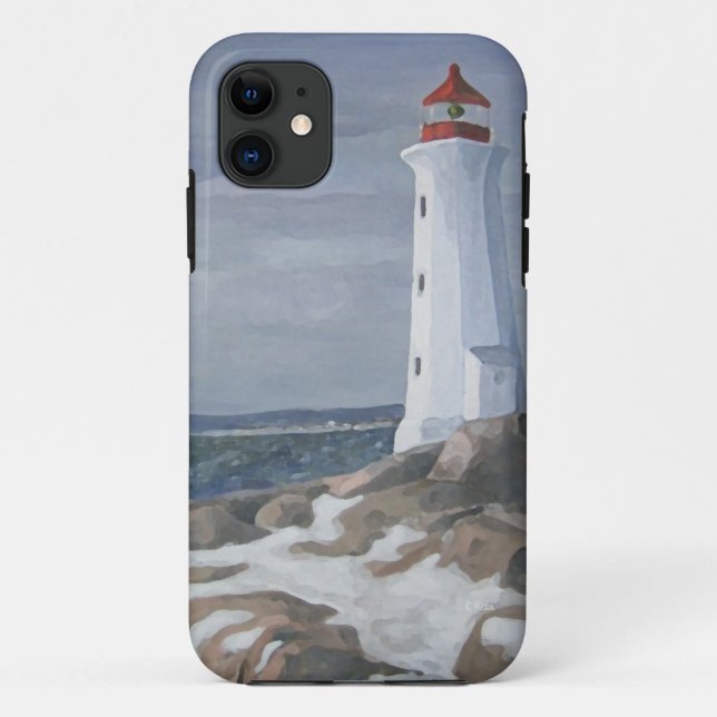 Coques Case-Mate iPhone Lighthouse blue iphone (Dos)