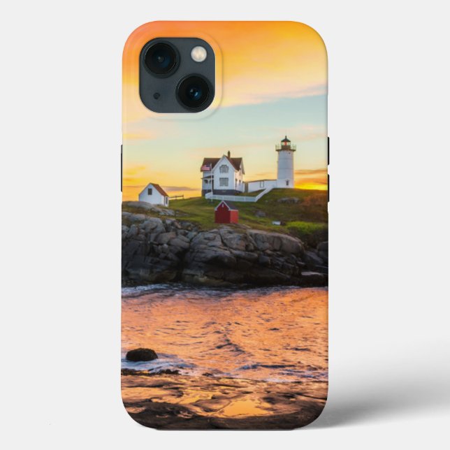 Coques Case-Mate iPhone Lighthouses | Nubble Lighthouse Maine (Verso)