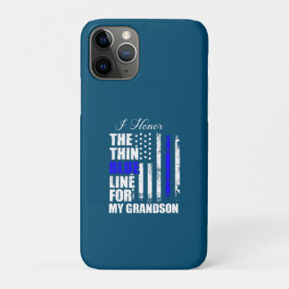 Case-Mate iPhone Case Ligne Bleue Mince Drapeau De Police Retour Le Bleu
