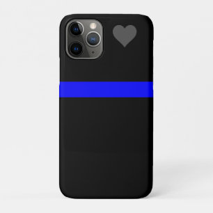 Case-Mate iPhone Case Ligne Bleue Mince - Pour Ceux Qui Servent