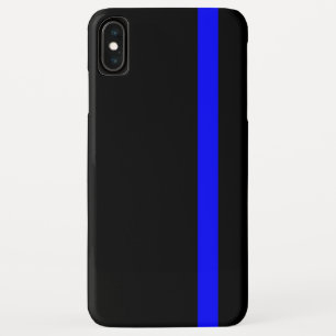Case-Mate iPhone Case Ligne Bleue Mince Symbolique verticale