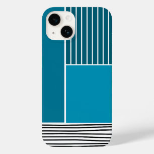 Coque Pour iPhone 14 Lignes Abstraites