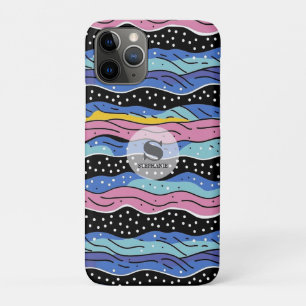 Case-Mate iPhone Case Lignes Abstraites vives avec Pois