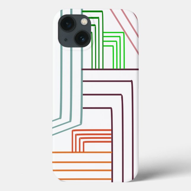 Coques Case-Mate iPhone Lignes Art Déco (Verso)