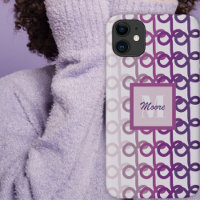Lignes de boucle - Boîtier téléphonique violet Omb