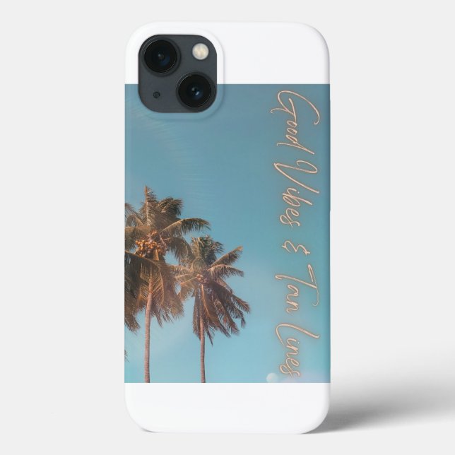 Coques Case-Mate iPhone Lignes Good Vibes et Tan (Verso)