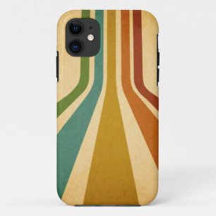 Coque iPhone 11 Lignes rétro