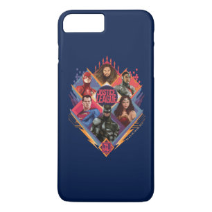 Coques Pour iPhone Ligue de Justice Insigne du groupe de hachures d