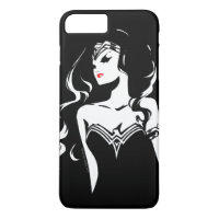Ligue de Justice | Wonder Woman Noir Pop Art