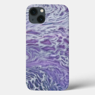 Case-Mate iPhone Case Lilac Acrylique Pourrissant L'Art Fluide Abstrait