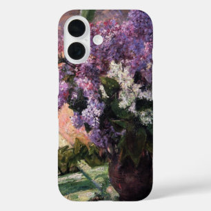 Coques iPhone 16 Lilacs dans une fenêtre   Mary Cassatt