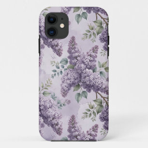 Case-Mate iPhone Case Lilas Fleurs de lilas Vert sauge Lavande poudrée