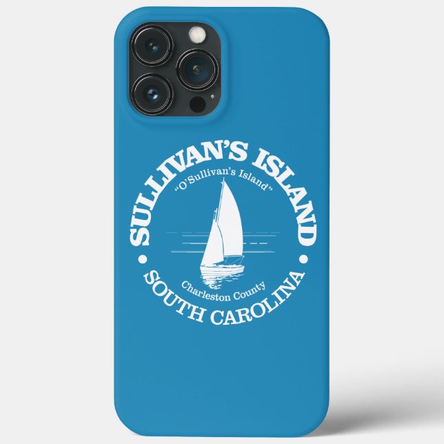 Coques Case-Mate iPhone L'île de Sullivan (voilier) (Verso)