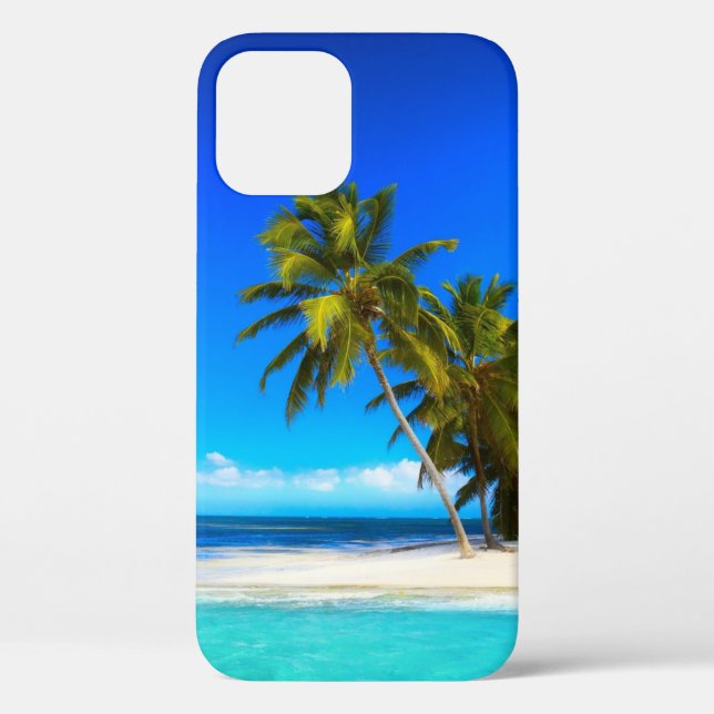 Coques Case-Mate iPhone L'île tropicale (Verso)