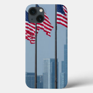 Etui iPhone 13 L'Illinois, Chicago. Le pilier de marine, USA