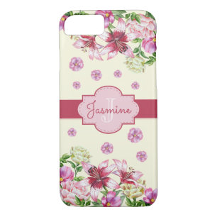 Etui iPhone Case-Mate Lily & Peony jaune