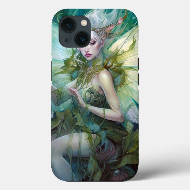 Coques Case-Mate iPhone L'Imaginaire Fairy Green Woodland (Verso)
