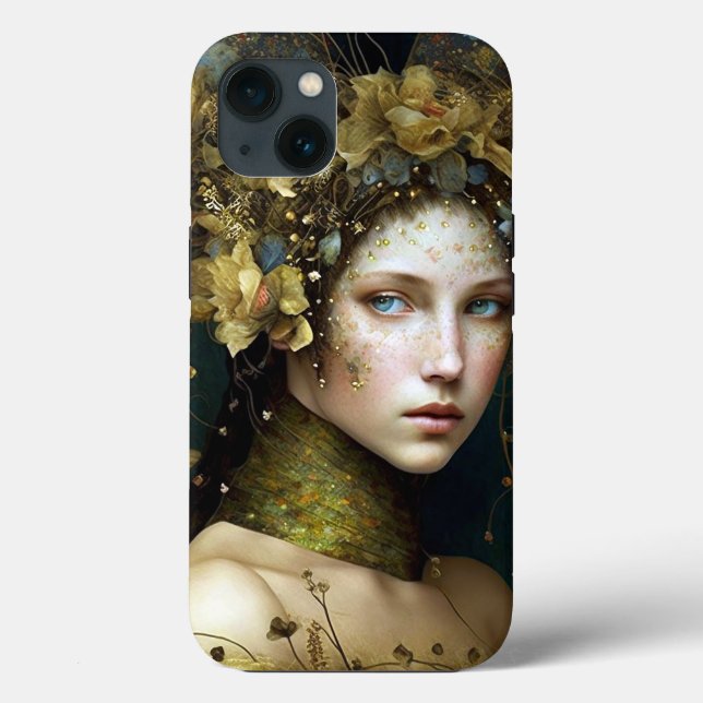 Coques Case-Mate iPhone L'Imaginaire végétal vert Woodland (Verso)