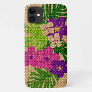Case-Mate iPhone Case Limahuli Garden Faux Vêtements en Violet