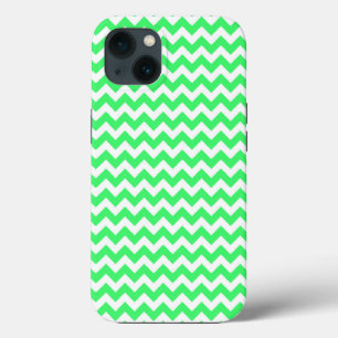 Case-Mate iPhone Case Lime Green Zig Zag Chevron