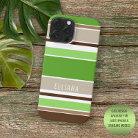 Lime personnalisé Vert foncé Beige Brown Blancs