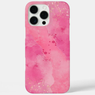 Coques iPhone 16 Pro Max Linktree Aquarelle Rose |