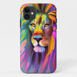 Case-Mate iPhone Case Lion Abstrait Face Mystical Imaginaire Art