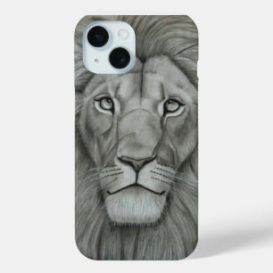 Coque Pour iPhone 15 Lion Majestueux
