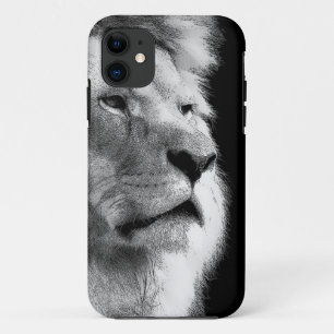Case-Mate iPhone Case Lion noir blanc