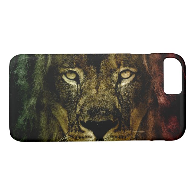 Coques Case-Mate iPhone Lion of Judah - Lion - Rastafari - iPhone Case (Dos (Horizontal))