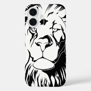 Coques iPhone 16 Lion Tribal 002