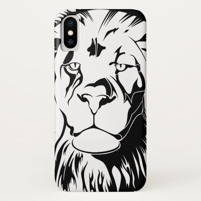 Coques Case-Mate iPhone Lion Tribal 002 (Dos)