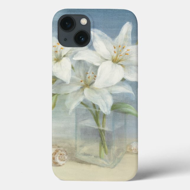 Coques Case-Mate iPhone Lis blancs et coquilles (Verso)