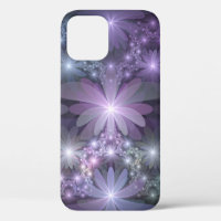 Lit de fleurs Art Fractal Abstrait tendance brilla